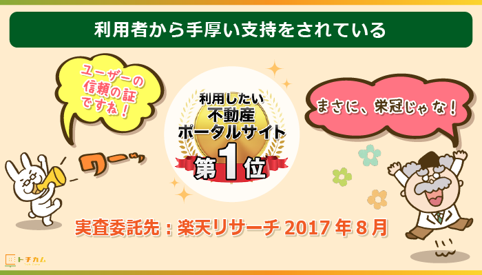 リビンマッチは利用者から手厚い支持を受けている