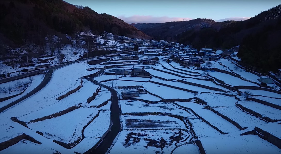 耕作放棄地の再生に成功した山梨県北杜市・八ケ岳の写真