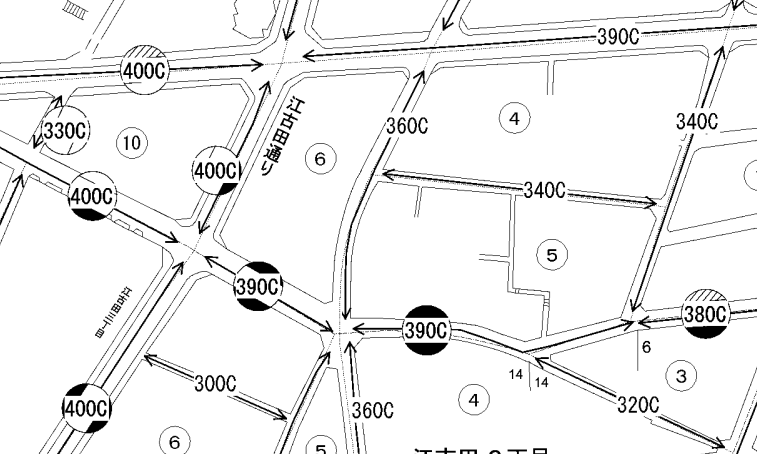 路線価図の例