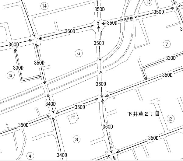 路線価図の例